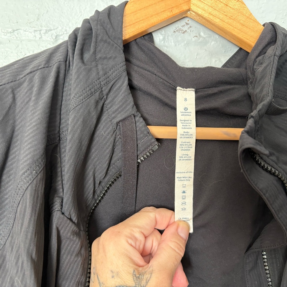Gray Zip-Up Jacket - Picture 3 of 5